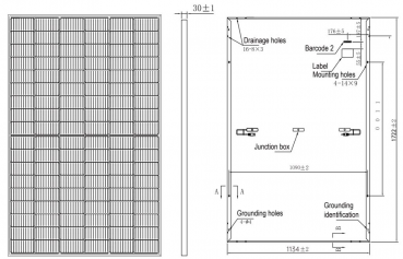 Photovoltaik-Modul 420W Rahmen-Monokristalin